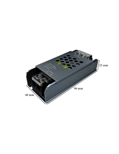 Sursa alimentare ultra-slim 12V 2A 24W IP25, Fara Cooler