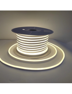 Banda LED Neonflex 2835 120LED/M, IP67, 8*16mm 220V la metru liniar Alb Natural