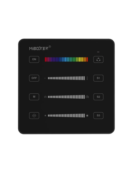 MiBoxer B6-B Telecomanda Panou Banda LED Digitala 2.4Ghz Negru