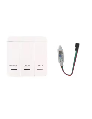 Controller cu intrerupator Bluetooth+RF Banda LED Digitala Waterflow