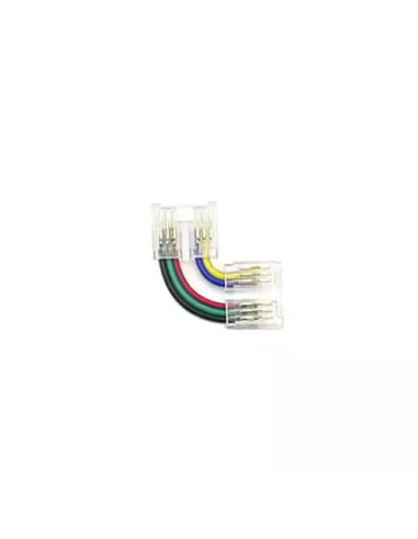 Conector COB RGBCCT 6 Pini 12mm 90 Grade
