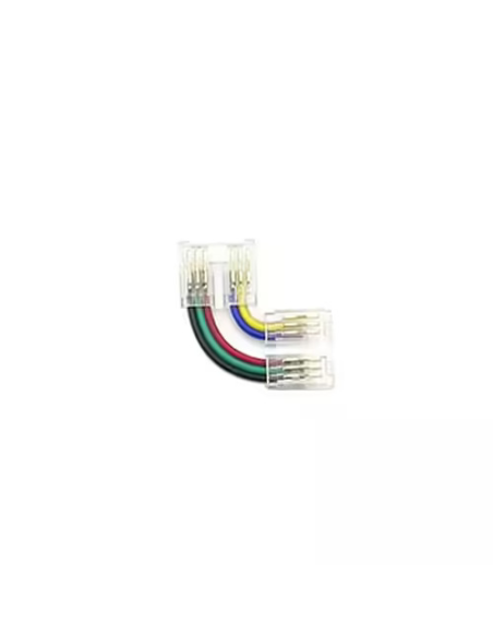 Conector COB RGBCCT 6 Pini 12mm 90 Grade