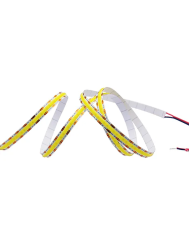 Banda LED COB Alb Cald Small Cut 528LED/m, IP20, 24V, 5 Metri