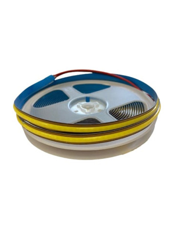 Banda LED COB Alb Rece 528LED/m, IP20, 24V, 5 Metri, Sectionabil Oriunde