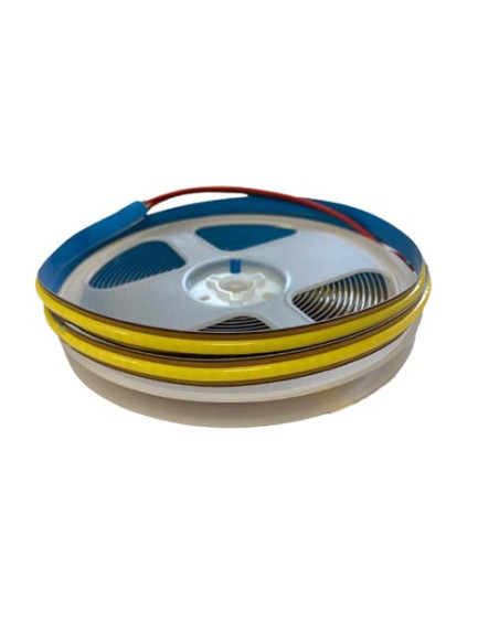 Banda LED COB Alb Rece 528LED/m, IP20, 24V, 5 Metri, Sectionabil Oriunde