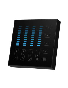 MiBoxer B5-B Telecomanda Panou 4 zone Monocolor, Negru