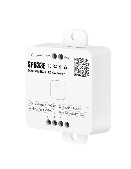 Controller Banda LED RGB SP633E 12A 5-24V