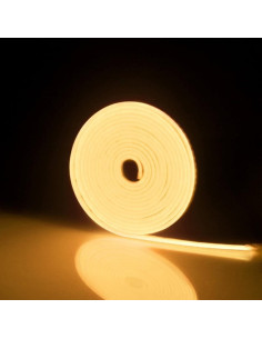 Banda LED Neonflex Alb Cald 2835 120LED/M, IP67, 5*12mm 12V  1 Metru