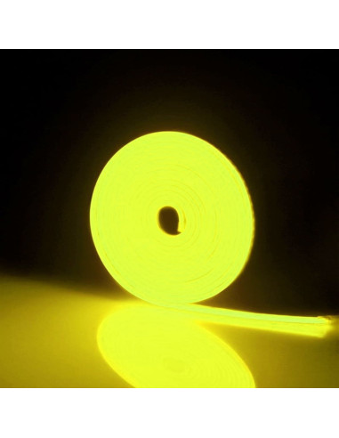 Banda LED Neonflex Galben Lamai 2835 120LED/M, IP67, 5*12mm 24V 1 Metru