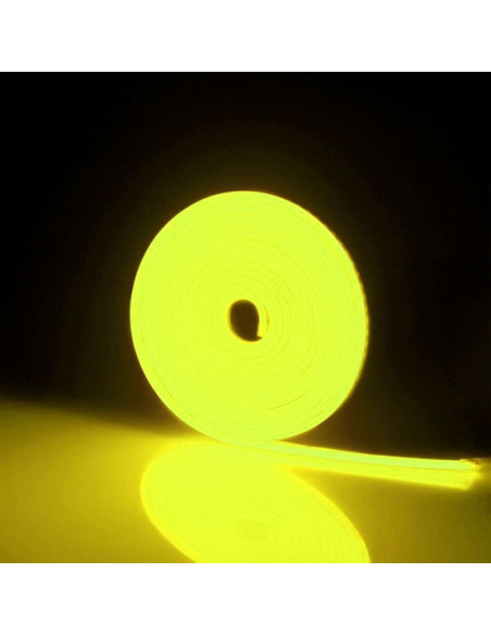 Banda LED Neonflex Galben Lamai 2835 120LED/M, IP67, 5*12mm 24V 1 Metru