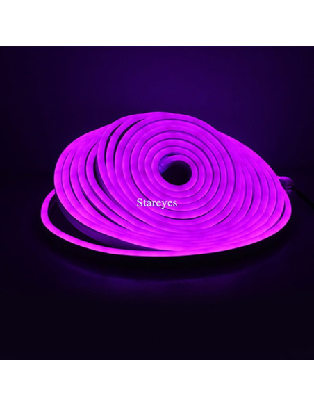 Banda LED Neonflex 2835 120LED/M, IP67, 5*12mm 24V la metru liniar Mov