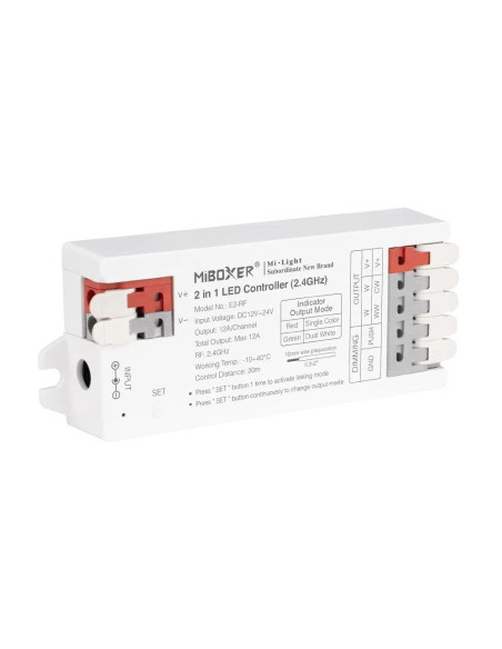 MiBoxer E2-RF Controller 2in1 Monocolor/Dual White LED 2.4GHz