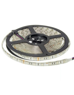 Banda led RGB 5050 24V, IP65, 60LED/m, 5 Metri