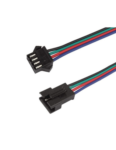 Conector JST 4 Pini pentru Banda LED Digitala ( set 2 bucati )