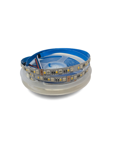 Banda LED RGBWW CLASIC  (RGB+Alb Cald) 120LED/M IP20 24V 5 METRI