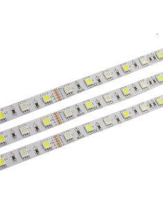 Banda LED RGBWW 5050, 60led/m, IP20, 24V, 5 metri