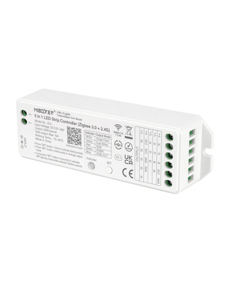 MiBoxer ZL5 Controller Banda LED 5in1 (Zigbee 3.0+ 2.4G)