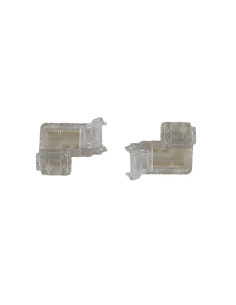 Conector Banda LED COB Monocolor 8mm 2 Pini 90 Grade
