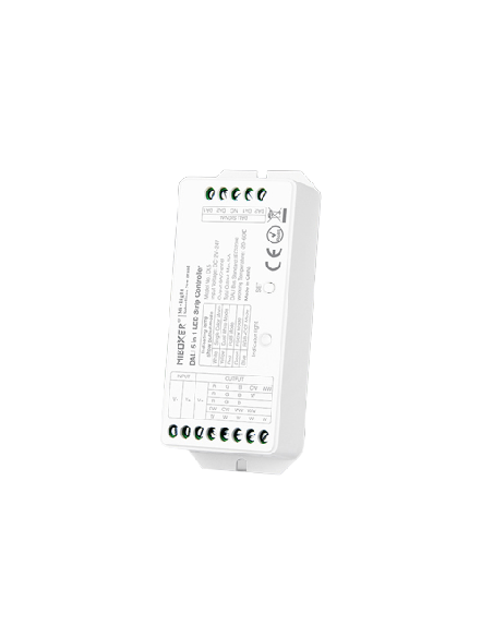 MiBoxer DL5 Controller Banda LED DALI 5in1 Mono/CCT/RGB/RGBW/RGBCCT