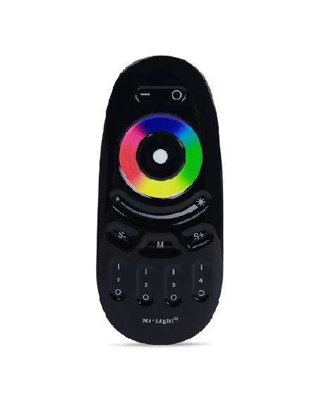 Miboxer FUT096-B Telecomanda RGB, RGBW 4 zone 2.4G, Negru