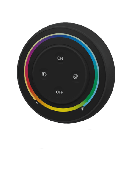 MiBoxer S2-B Telecomanda Sunrise 2.4GRGB, RGBW, RGB+CCT, Negru