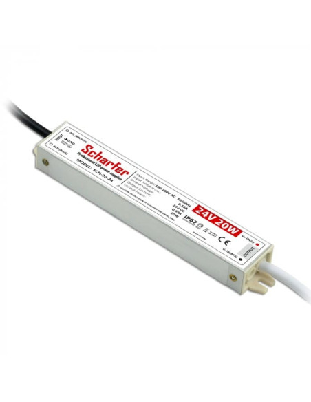 Sursa de alimentare LED 24V 20W 0.83A IP67 SCHARFER