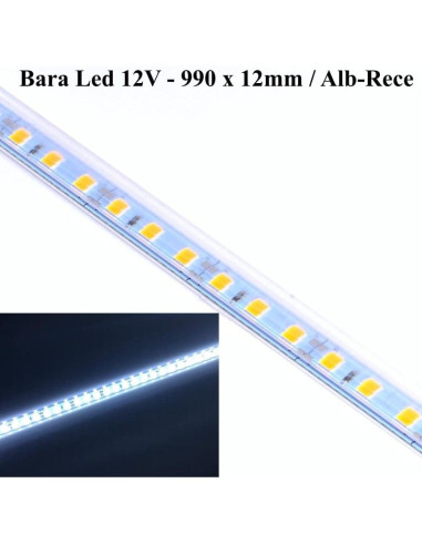 BARA CU 72 LED 5050 ALB-RECE 12V IP20 99 cm