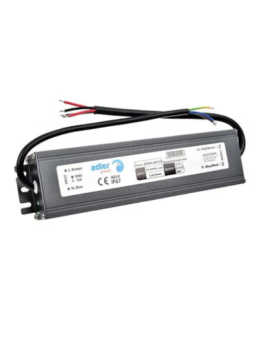 Sursa de alimentare slim 12V 200W 16.7A IP67