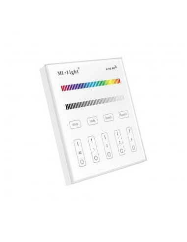 Miboxer T3 Telecomanda Panou 4 Zone RGB/RGBW, Alb