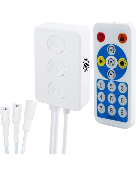 Controller SP601E Bluetooth, Control muzica, 2 iesiri pentru banda led Digitala