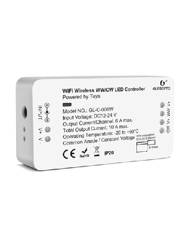 Controller Dual White Tuya WIFI 12-24V