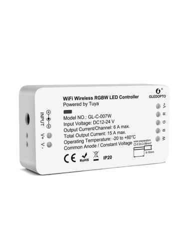 Controller RGBW Tuya WIFI 12-24V