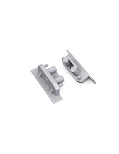 Capace terminale GROOVE10 gen2 cu gaura Argintiu