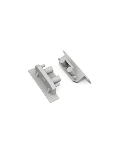 Capace terminale GROOVE10 gen2 cu gaura Gri