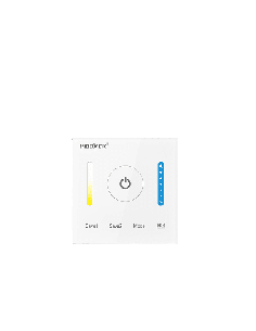 Miboxer  P2 Controller De Perete Pentru Banda LED CCT (Dual White), Alb