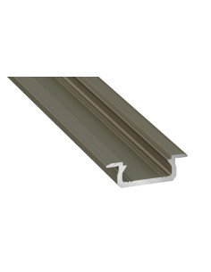 Culoare Profil Z Inox Anodizat