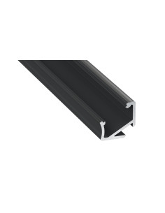Culoare Profil H Negru Anodizat