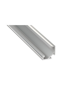 Culoare Profil C Aluminiu Brut