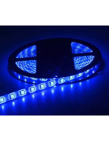 Banda LED 5050 Albastru IP65 12V
