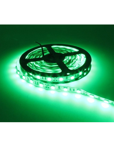 Banda LED 5050 Verde IP20 12V