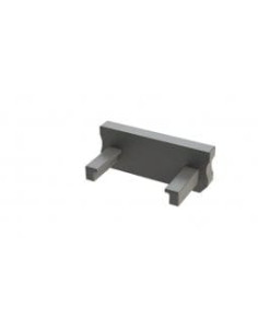 Capac terminal plastic BASIC fara gaura pentru Profil Aparent tip D Gri