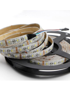 Banda LED RGBW 4in1 5050 60led/m ip65 12v , 5 metri