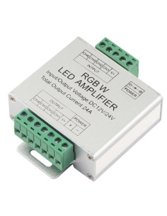 Amplificator Semnal Banda RGBW Montaj Profesional 288W 24A