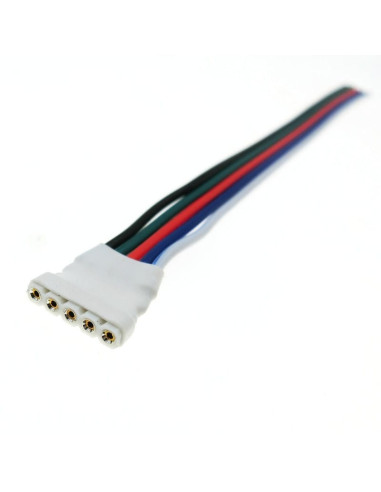 Connector RGBW fire la pini