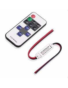 Controller cu Telecomanda 11 Taste Monocolor RF cu fire