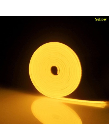 Banda Led Neonflex 12V Galben 5 Metri