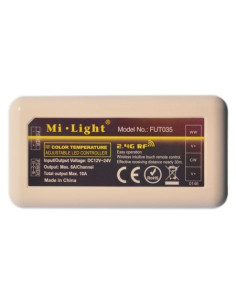 Miboxer FUT035 Controller 2.4GHz RF pentru banda LED Dual White 10A