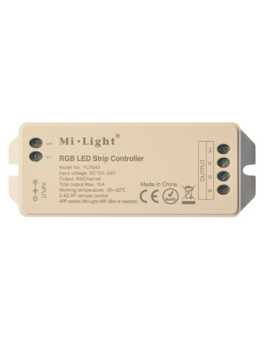 Miboxer FUT043 Controller 2.4GHzRF pentru banda LED RGB 15A