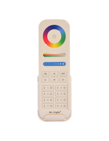 Miboxer FUT089 Telecomanda cu 8 zone RGB, RGBW si RGB+CCT