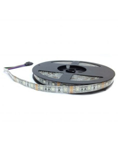 Banda led RGB 5050  60led/m 10.4W/m silicon ip65